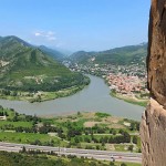 Confluence of the Aragvi and Kura, Mtskheta, მცხეთა.