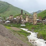 Medieval town, Ushguli.